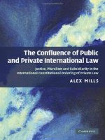 THE CONFLUENCE OF PUBLIC AND PRIVATE INTERNATIONAL LAW docx