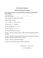 Đồ án điện tử công suất thiết kế mạch điện tử công suất