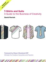T-­Shirts and Suits A Guide to the Business of Creativity pptx