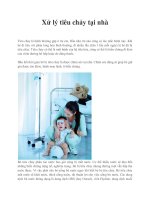 Xử lý tiêu chảy tại nhà doc