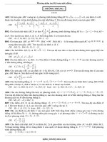 Phương pháp toạ độ trong mặt phẳng pptx