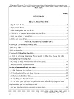 ứng dụng microsoft power point trong soạn giảng bài giảng điện tử ở trường mầm non