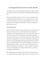 Lạm dụng thuốc bổ não trước kỳ thi: Dao hai lưỡi ppt