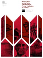 Putting Meat on the Table: Industrial Farm Animal Production in America potx