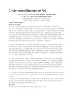 chuẩn mực kiểm toán số 700