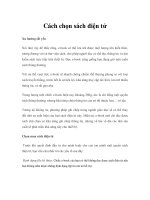 Cách chọn sách điện tử pptx