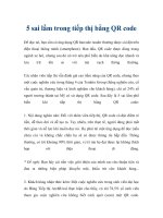 5 sai lầm trong tiếp thị bằng QR code potx