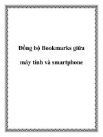 Đồng bộ Bookmarks giữa máy tính và smartphone pot