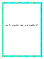 Những bài ca dao chủ đề lấy chồng pdf