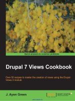 Drupal 7 Views Cookbook pptx