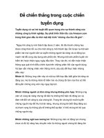 Để chiến thắng trong cuộc chiến tuyển dụng ppt