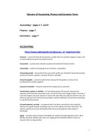 Glossary oF Accounting, Finance and Economic Terms potx