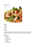 Gỏi tiến vua pot