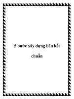 5 bước xây dựng liên kết chuẩn potx