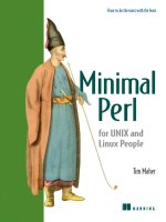 minimal perl for unix and linux people - manning 2006