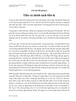 Tiền và chính sách tiền tệ ppt