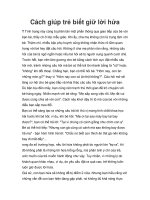 Cách giúp trẻ biết giữ lời hứa docx