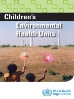 Children’s Environmental Health Units docx