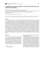 Immobilization and phytoavailability of cadmium in variable charge soils effect of lime addition