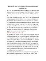 Những mối nguy hiểm khi con của chúng ta chịu quá nhiều áp lực pptx