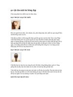 Mẹo vặt cho mái tóc bóng đẹp pdf