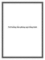 Nới buồng tắm phòng ngủ bằng kính pdf