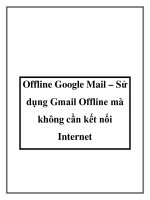 Offline Google Mail – Sử dụng Gmail Offline mà không cần kết nối Internet pot