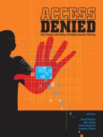 access denied - the practice & policy of global internet filtering