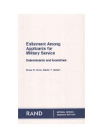 Enlistment Among Applicants For Military Service pot