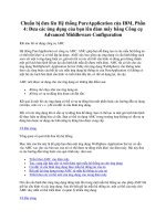 Chuẩn bị đưa lên Hệ thống PureApplication của IBM, Phần 4: Đưa các ứng dụng của bạn lên đám mây bằng Công cụ Advanced Middleware Configuration potx