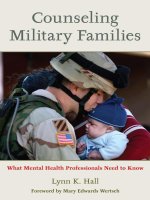 Counseling Military Families: What Mental Health Professionals Need to Know pptx