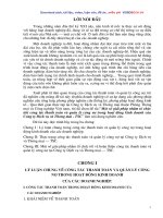 Một số giải pháp nhằm tổ chức tốt công tác thanh toán và quản lý công nợ trong hoạt động kinh doanh của Công ty dịch vụ và Thương Mại – TSC.