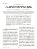 FUNCTIONAL EVALUATION DISTINGUISHES MCI PATIENTS FROM HEALTHY ELDERLY PEOPLE - THE ADCS/MCI/ADL SCALE pot