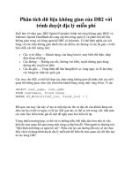 Phân tích dữ liệu không gian của DB2 với trình duyệt địa lý miễn phí doc