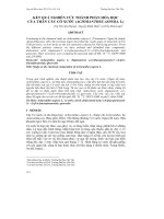 KẾT QUẢ NGHIÊN CỨU THÀNH PHẦN HÓA HỌC CỦA THÂN CÂY CỎ XƯỚC (ACHYRANTHES ASPERA. L) pdf