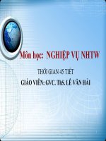 Tổng quan ngân hàng trung ương docx