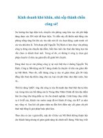 Kinh doanh khó khăn, nhà sếp thành chốn công sở! pdf