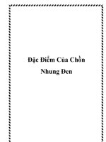 Đặc Điểm Của Chồn Nhung Đen potx