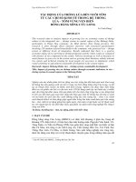 TÁC ĐỘNG CỦA TRỒNG LÚA ĐẾN NUÔI TÔM TỪ CÁC CHỈ SỐ KINH TẾ TRONG HỆ THỐNG LÚA – TÔM VÙNG VEN BIỂN ĐỒNG BẰNG SÔNG CỬU LONG pot