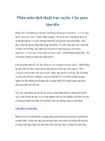 Phần mềm dịch thuật trực tuyến: Cần quan tâm đến ppt