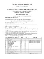 đề thi tốt nghiệp cao đẳng nghề-kỹ thuật chế biến món ăn-môn thi thực hành nghề mã đề thi ktcbma – th (35)