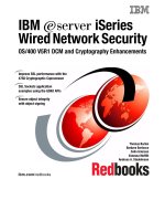 Wired Network Security: OS/400 V5R1 DCM and Cryptography Enhancements ppt