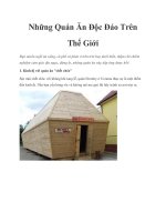 Những Quán Ăn Độc Đáo Trên Thế Giới ppt