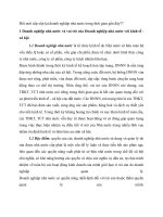 Đổi mới sắp xếp lại doanh nghiệp nhà nước trong thời gian gần đây? doc