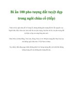 Bí ẩn 100 pho tượng đất tuyệt đẹp trong ngôi chùa cổ (tiếp) potx