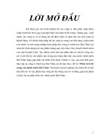 phân tích thị trường của bánh mềm hải châu