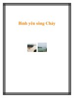 Bình yên sông Chảy potx