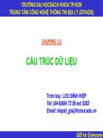 CHƯƠNG 3.2 CẤU TRÚC DỮ LIỆU pot