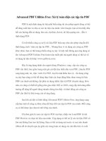 Advanced PDF Utilities Free: Xử lý toàn diện các tập tin PDF potx