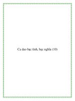 Ca dao bạc tình, bạc nghĩa pot